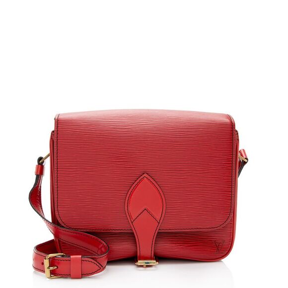 Louis Vuitton Handbags - Louis Vuitton Vintage Epi Leather Cartouchiere MM Shoulder Bag